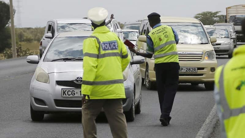 Traffic officers in Busia flee after beating from GSU officer