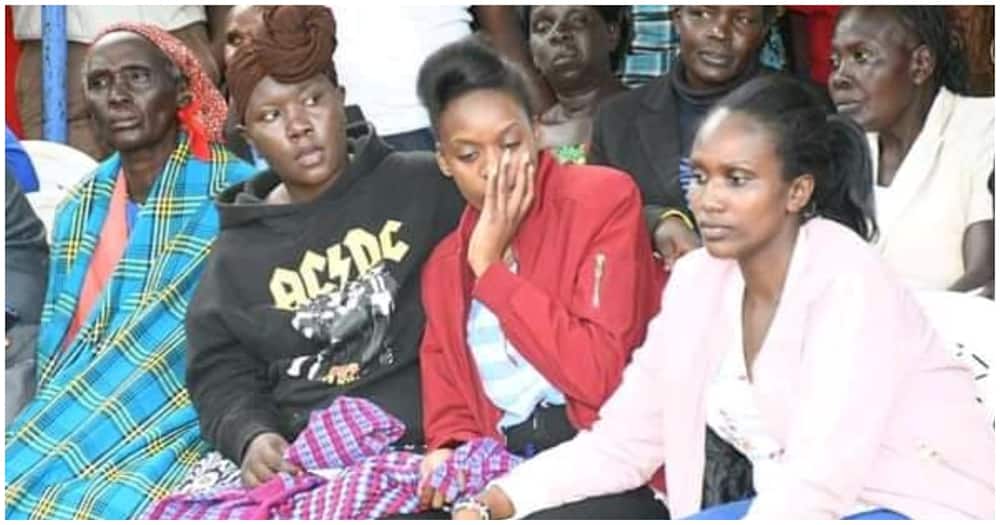 Wesley Kogo: Kenyans Moved by Heartbreaking Pictures of Nandi MP Aspirant's Widow Mourning His Death