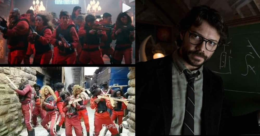 Money Heist actor The Professor recognizes Huruma Town Kids