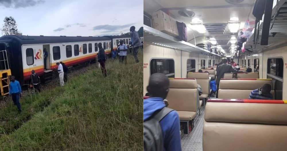 Kenyans Express Mixed After Kisumu Train Derails Few Days After Relaunch