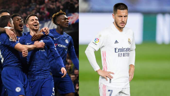 How Eden Hazard Reacted To Chelsea's Champions League Triumph