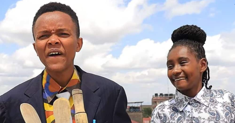 Kennedy Kabugi did a viral parody video of Uhuru Kenyatta.