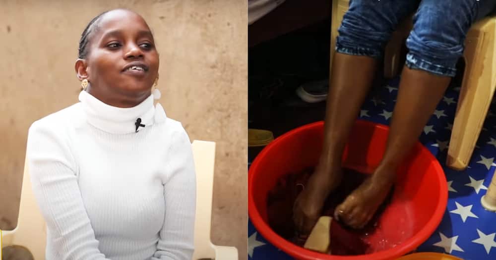 Josephine Mwende suffered cerebral palsy as a baby, a condition that messed her coordination.