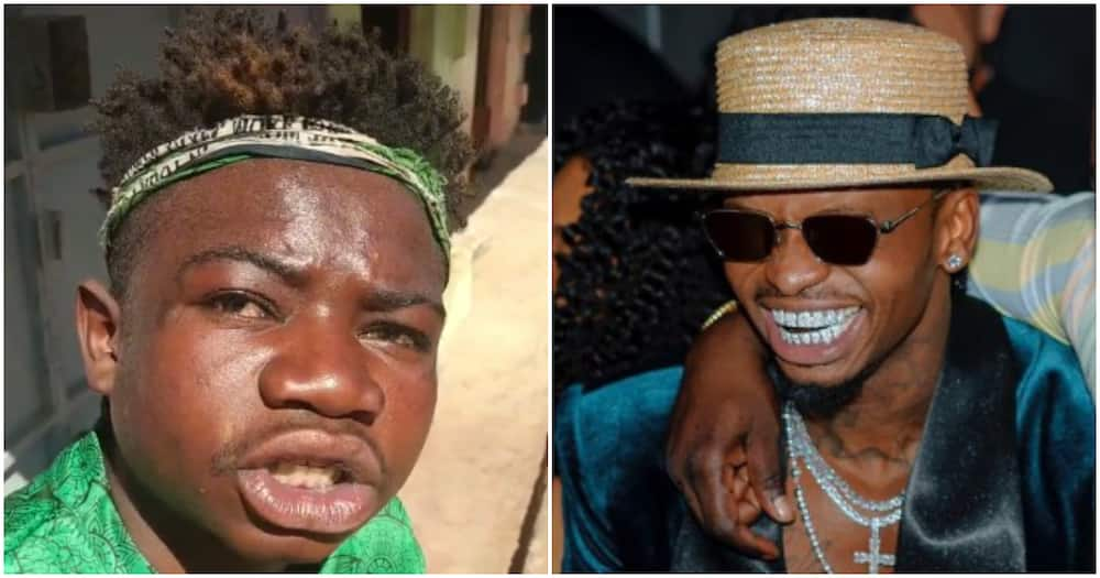 Zambian Man Hilariously Claims He Looks Like Diamond Platnumz.