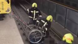 Wheelchair User Rescued after Falling on Railway as Train Approached: “It Stopped in Time”
