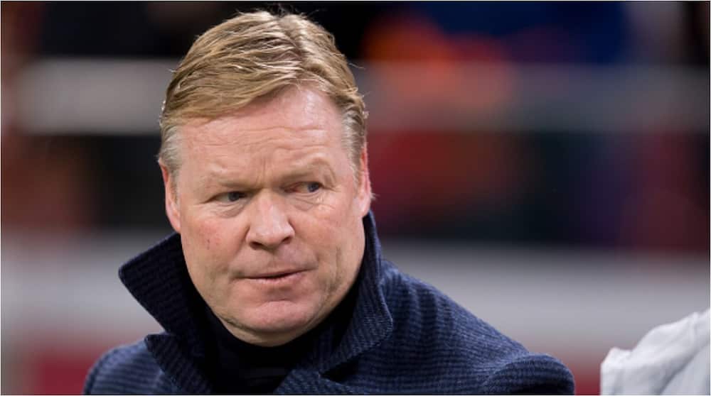 Ronaldo Koeman to be sacked by Barcelona's presidential candidate even if he wins treble