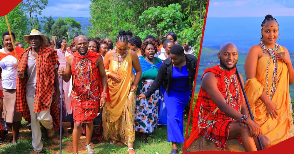 Stephen Letoo marks culmination of union with wife Irene in cultural festivity.