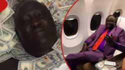 South Sudanese Tycoon Lual Malong Sleeps on Bundles of US Dollars in TikTok Video: "No Problems"