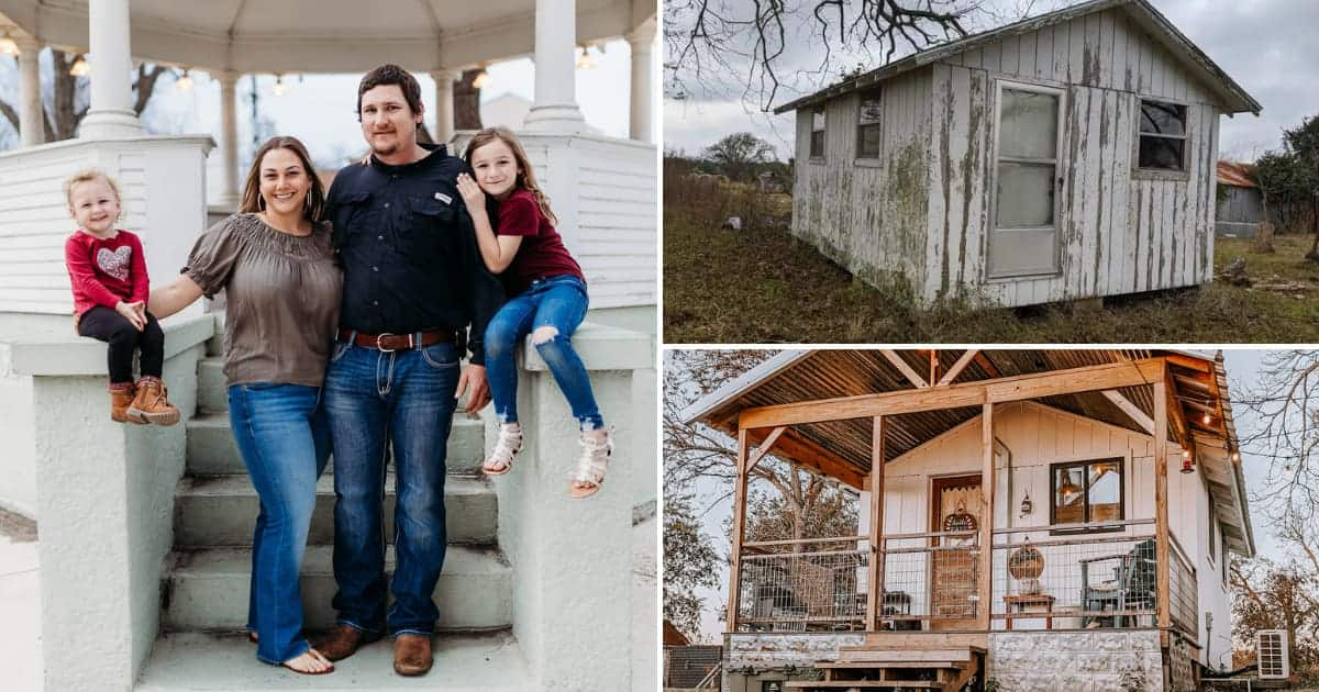 Texas Couple Renovates Old Shed, Turns It Into a Tiny Home: Photos