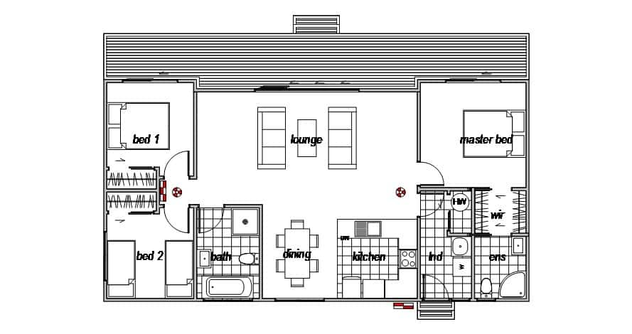 Simple Three Bedroom House Plans To Construct On A Low Budget Tuko Co Ke