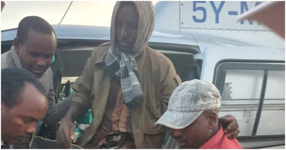 An Isiolo banditry attack scene. Photo: Dennis Gichera.