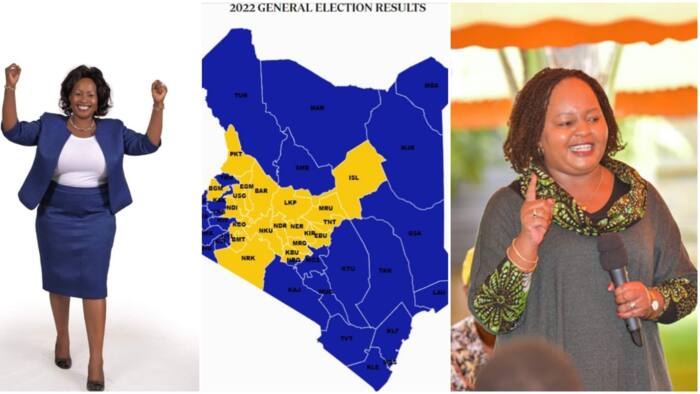 Kenya Elections 2022: List of Counties that Elected Women Governors, Their Population and GDP
