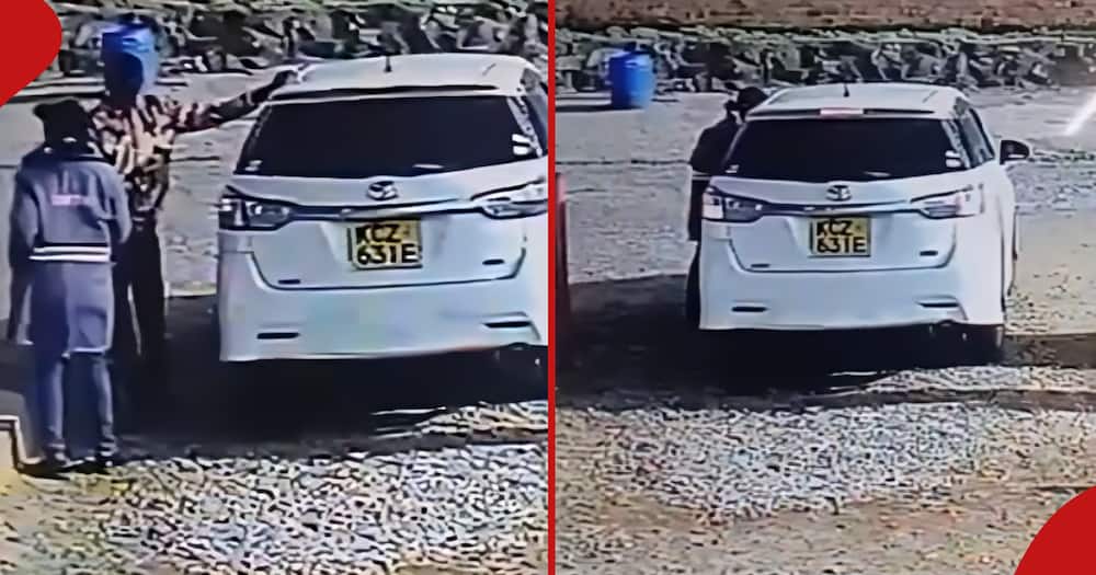 Vehicle whose owner refused to pay for fuel in Kericho