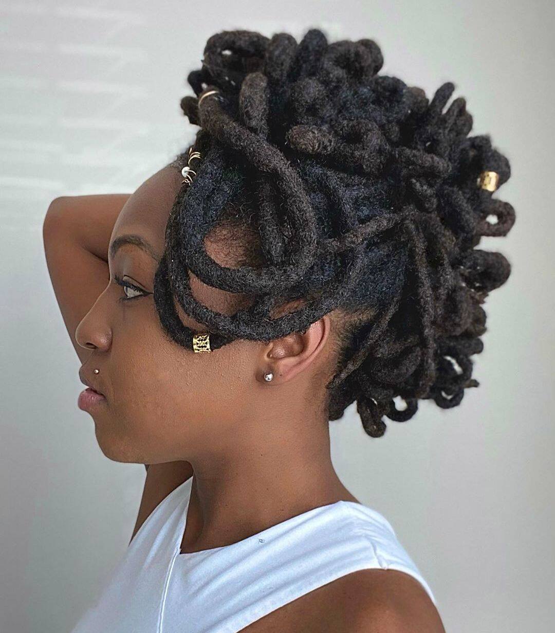 2024 Dreads Short Hair Women natural lasts - frivessile.shop