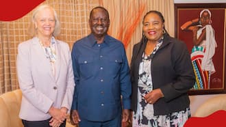 Raila Odinga Hosts US Ambassador Meg Whitman as He Intensifies Campaigns for His AU Bid