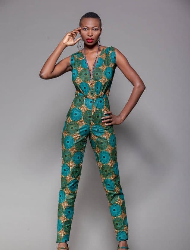 Ankara jumpsuit for outlet slim ladies