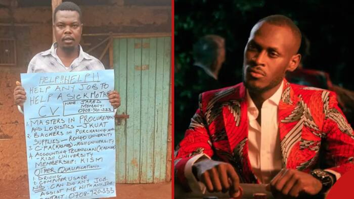 King Kaka Pleads with Kenyans to Help Jobless Master's Degree Holder Desperately Looking for Any Job