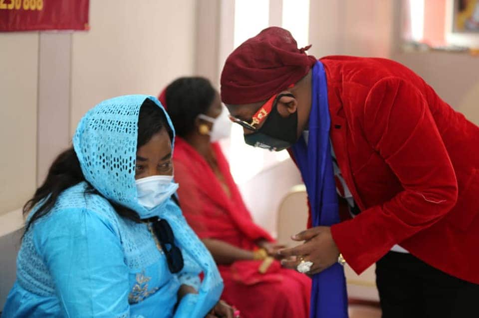 Mike Sonko attends Sikh wedding with Uhuru's sister Christina Pratt