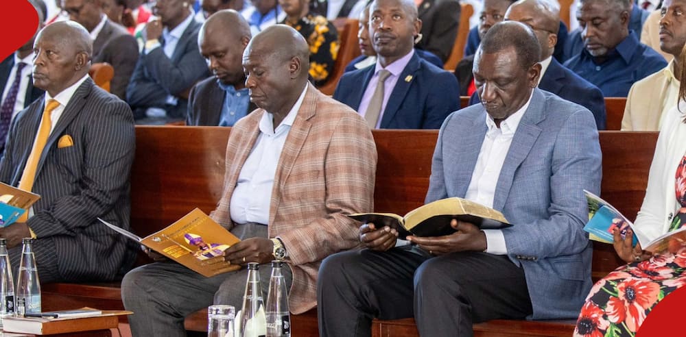 President William Ruto says banditry issues in North Rift require spiritual solutions.