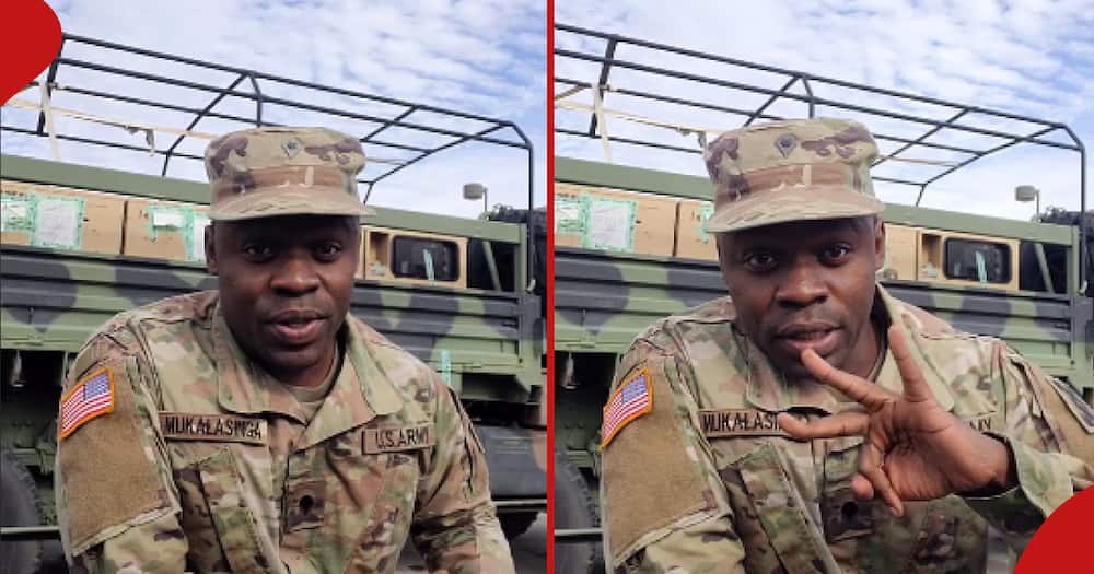 Kenyan man in US Army