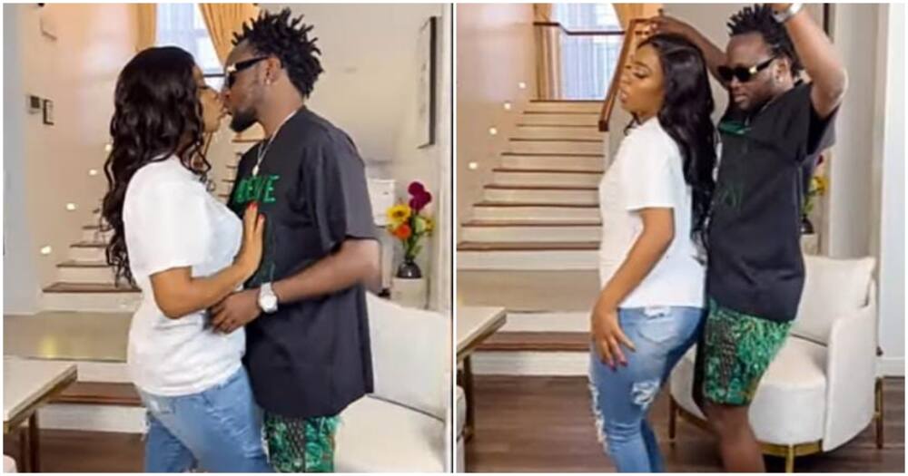 Diana Marua and Bahati shared a sensual dance and shared the video on YouTube. Photo: Diana Bahati.