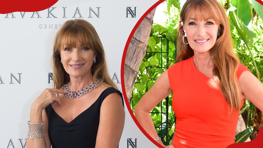 Jane Seymour visits The Avakian Suite during the 68th Annual Cannes Film Festival (L). Jane attends the John Wayne Cancer Institute Auxiliary Annual Membership Luncheon & Boutique (R)