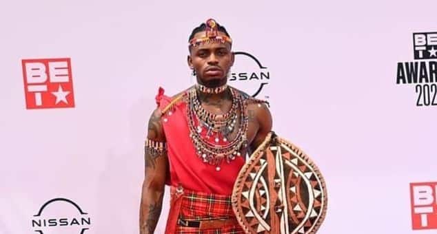 Diamond Platnumz really impressed with his dressing at BET.