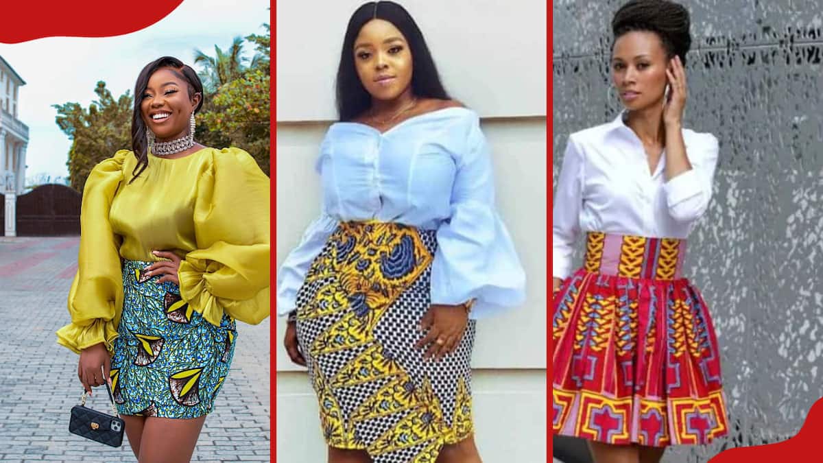 20 Latest Ankara short skirt and blouse for a trendy look 