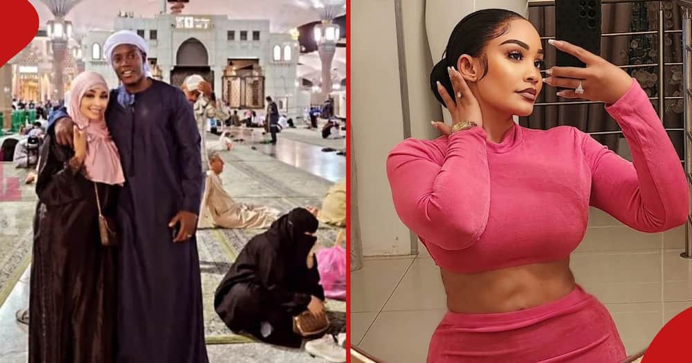 Zari Hassan and her husband, Shakib (l) spotted together after rumoured split.