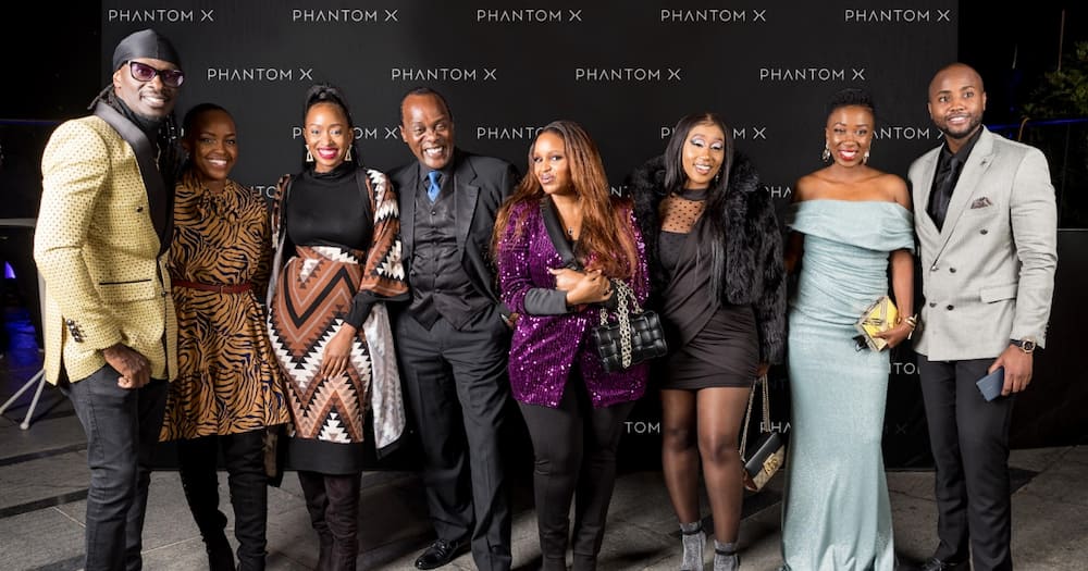 The TECNO Phantom X Launch was graced by renowned influencers such as Jeff Koinange, Janet Mbugua, Grace Msalame, Nick Mutuma, Sharon Mundia, Victoria Kimani, Nameless and Wahu. Photo: TECNO.