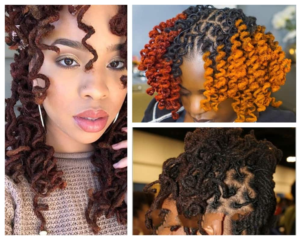 7 Women Rocking Thick Short Faux Locs You Should See + Two