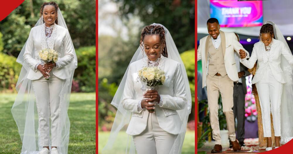 Bride wearing white on sale tradition