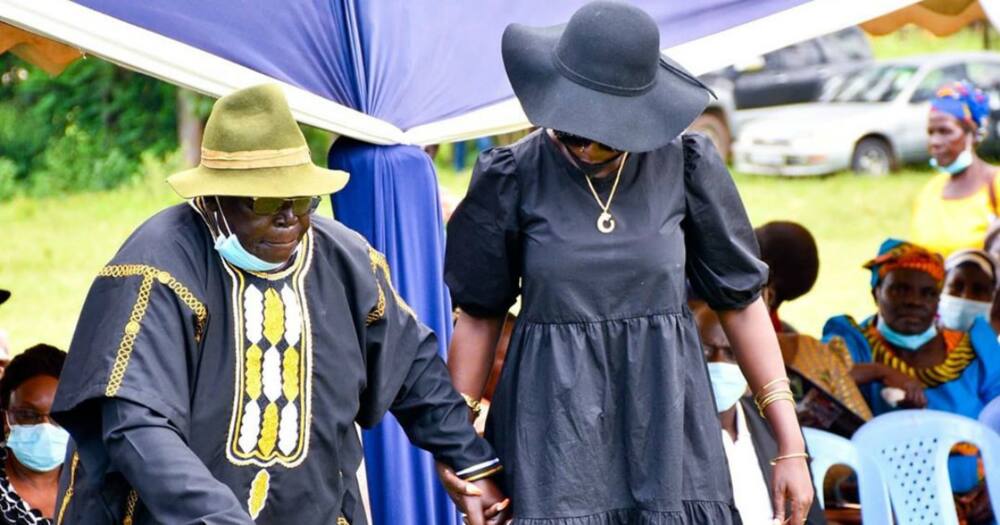 Akothee posts emotional photos of her sister-in-law's burial