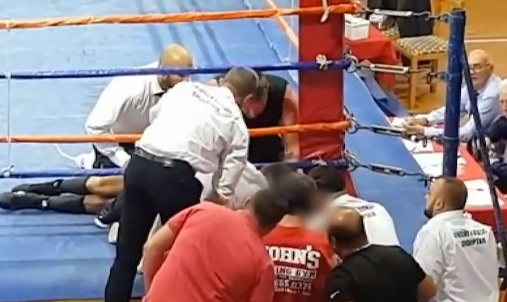 Boris Stanchov: Bulgarian boxer collapses and dies in ring while fighting under cousin’s licence