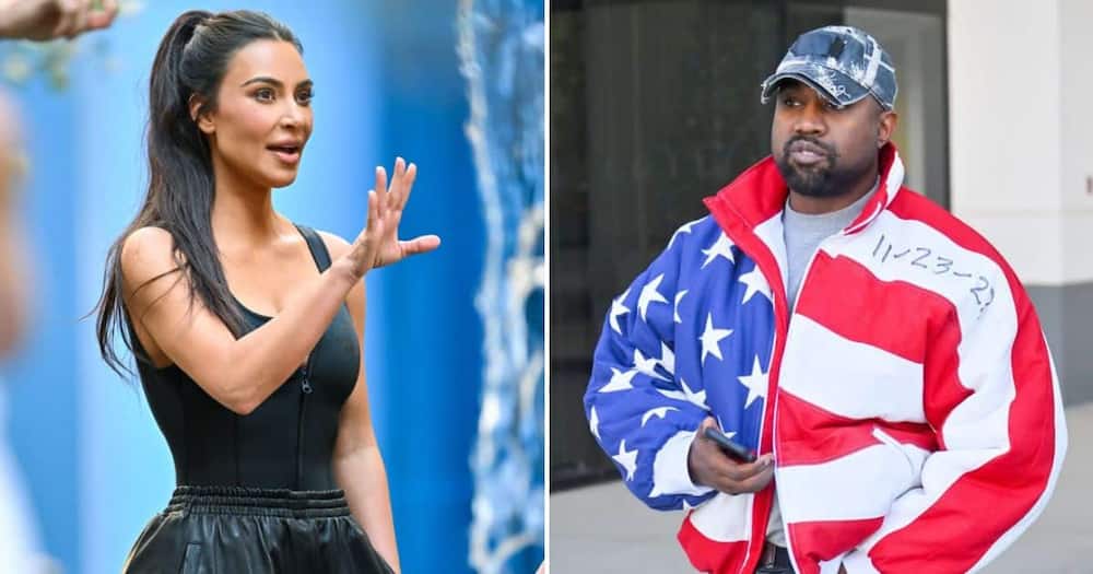 Kim Kardashian says Kanye West's behaviour could be more damaging to their kids one day.
