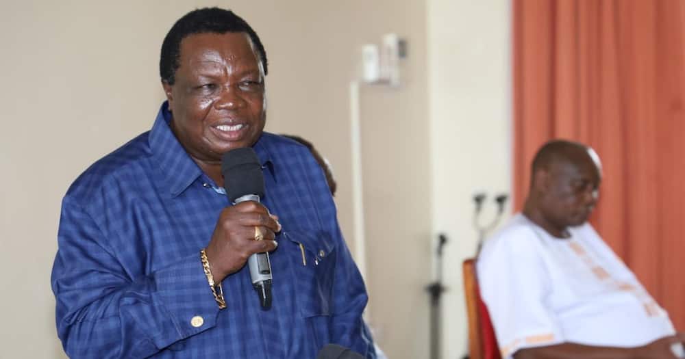 Francis Atwoli speaking at a recent event.