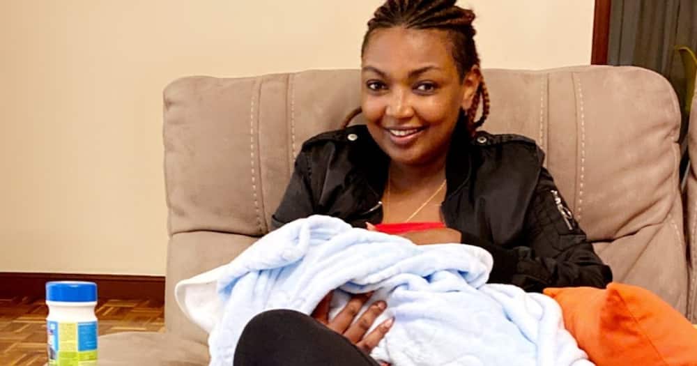 Karen Nyamu celebrates her son with Samidoh as he turns one.