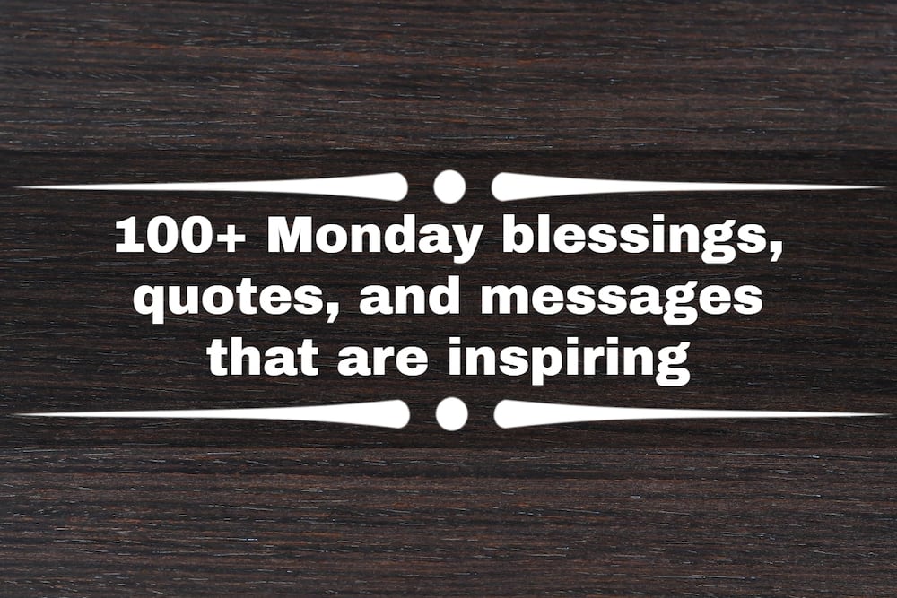 Monday blessings