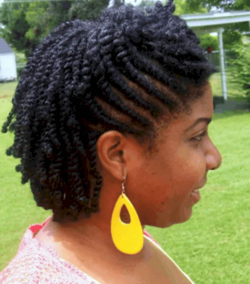 short twist hairstyles