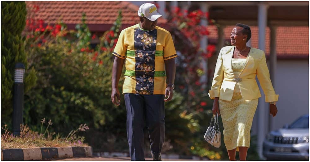 Deputy President William Ruto and his wife Rachel. Photo: Chebet Kirui.