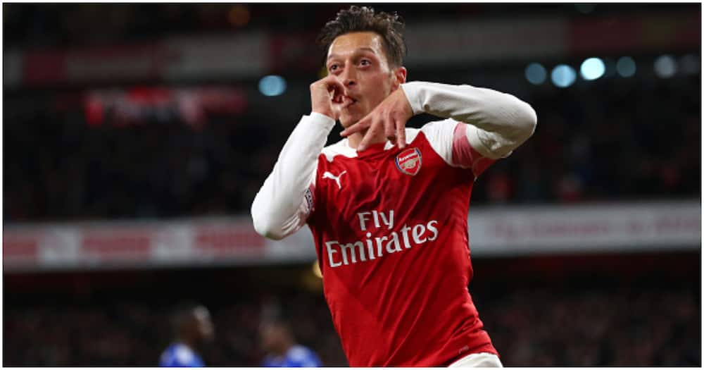 Mesut Ozil releases statement after Arsenal squad snub
