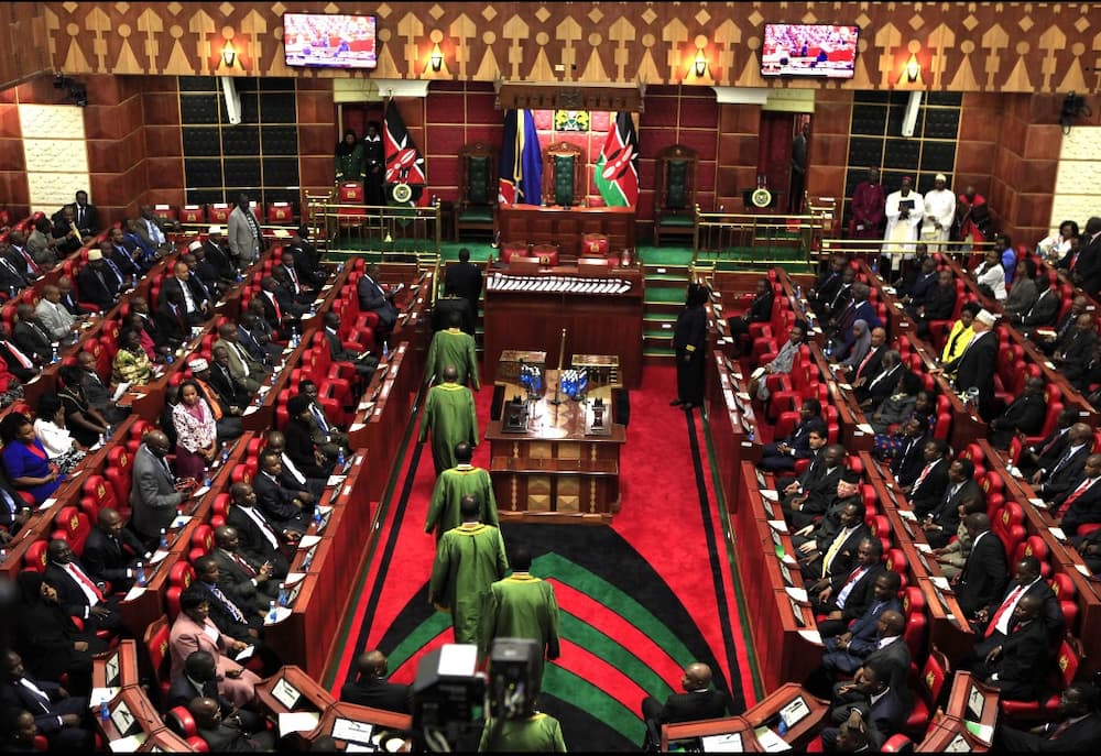 MPs in the parliament session.