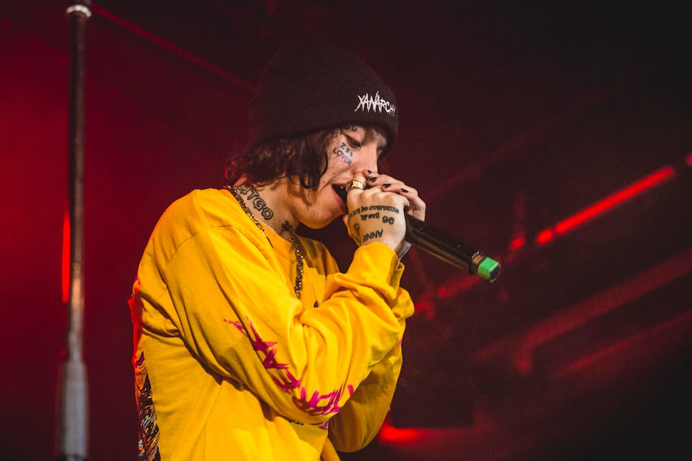 American rapper Lil Xan performs live in concert