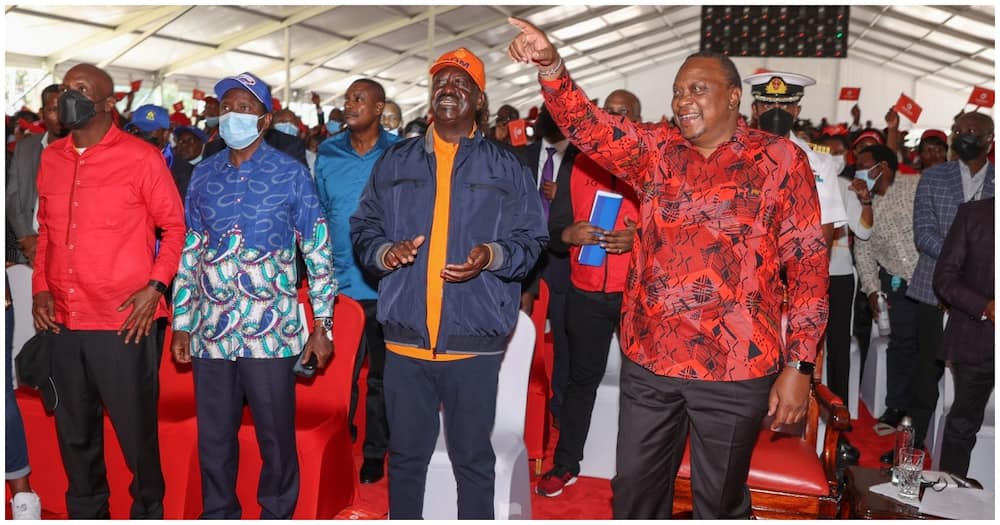 Uhuru Kenyatta's allies asked Raila Odinga to let competition thrive.