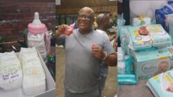 Kind Men Buy Father to Be Diapers, Wipes During One of A Kind Male Baby Shower