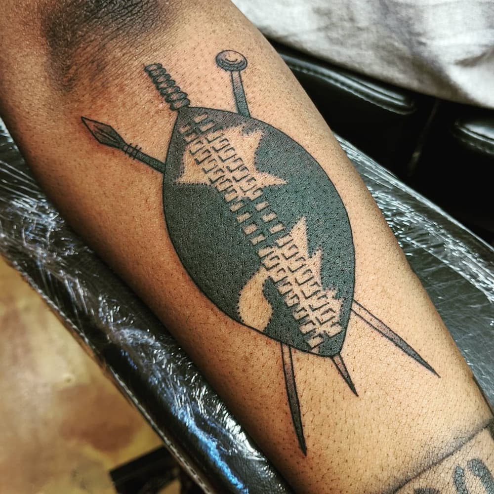 zulu warrior tattoos