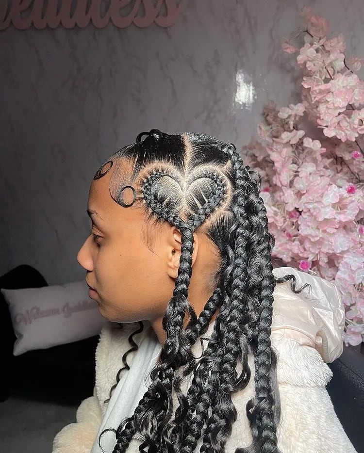 20 Box Braids Hairstyles for Kids