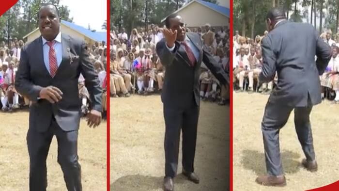 Nakuru: High School Principal Shows Off Nice Dance Moves to Mali Safi Chito Hit Song