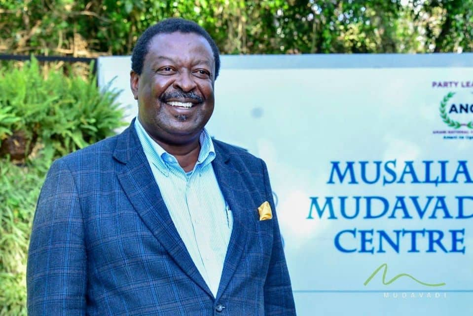 Amani National Congress party leader Musalia Mudavadi. :Photo: ANC