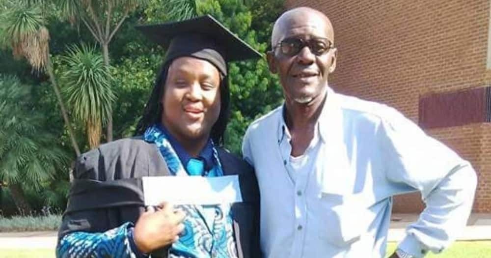 Graduate pays tribute to step dad for his unconditional love